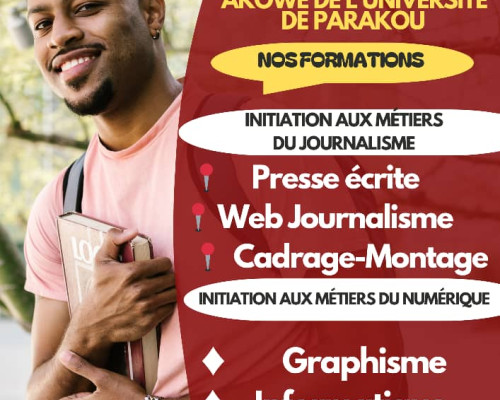 Université de Parakou : Le Journal Akôwé recrute pour le compte de l'année universitaire 2025-2026