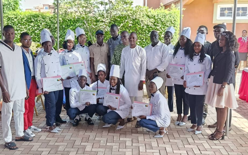 Hôtellerie et restauration à Parakou :Métropole Ecole libère 11 étudiants pour le marché de l’emploi